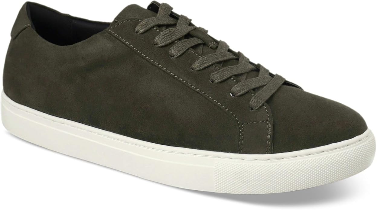 Alfani Mens Green Padded Grayson Round Toe Lace-Up Sneakers Shoes